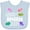 AE-Light Blue, variant on Inktastic Grandpa's Fishing Buddy with Colorful Fish Boys or Girls Baby Bib