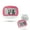 Pink, variant on WIGACH Pedometer for Walking, Step Counter for Walking with Large Digital Display, Multi-Function Portable Sport Highly Accurate Pedometer Step count / Calories / Distance Function Counter - Black