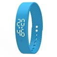 thumbnail image 2 of Vibrating Alarm Wristband with Fitness Tracking Waterproof Silent Wake Up Clock Watch Vibration Sleep Bracelet for Heavy Sleepers Students Men Women, 2 of 7