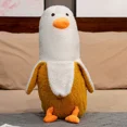 thumbnail image 2 of Cojín de sofá de dibujos animados, almohada de felpa de fruta, plátano, pato, juguetes de peluche, 2 of 3
