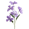 thumbnail image 2 of AOMXGD 5 Colors Oil Painting Style Artificial Flame Orchid Silk Flowers Faux Floral Stems For Wedding Arch Home Vase Decor Window Display Bouquet DIY, 2 of 6
