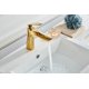 thumbnail image 3 of Grifo de lavabo Rawiri para baño grifo mezclador de latón grifo mezclador de lavabo con acabado dorado cromado dorado, 3 of 5