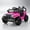 Pink, variant on EVOKEDEN 12V Remote Control Ride On Car for Kids, Electric Toddler Car with Spring Suspension, LED Lights & Music, Pink