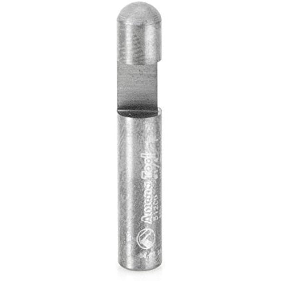 Amana Tool 51200 Panel Pilot Flush 1/4-Inch Diameter x 1/4-Inch Cutting Height x 1/4-Inch Shank 1-Flute Solid Carbide Router Bit by Amana Tool