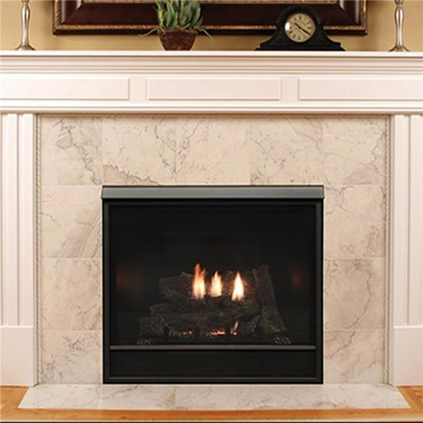 Empire DVCD42FP31N Natural Gas Millivolt Deluxe Tahoe CleanFace Direct Vent Fireplace Log Set
