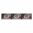 thumbnail image 2 of MKHERT Tattered Flag Red Line Fire Fighter Flag Table Runner Home Decor for Kitchen Dining Wedding Party 16x72 Inch, 2 of 2