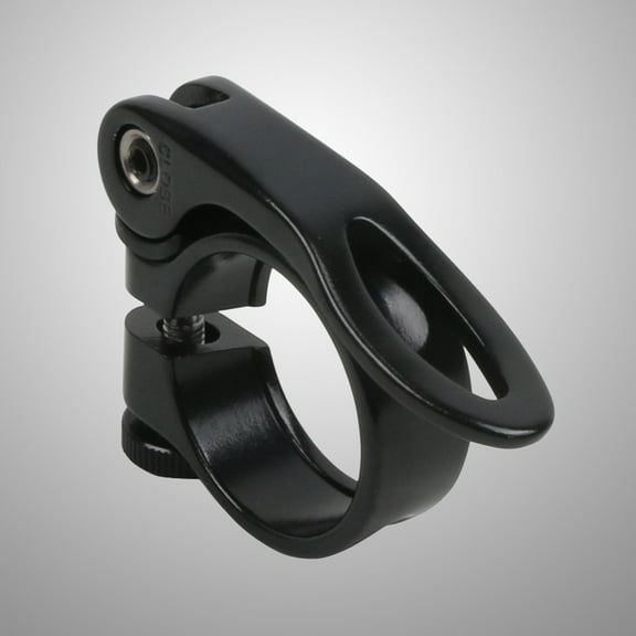 LULULION Bike Quick Release Clamp Professional Seating Tube Aluminum Black 1Set