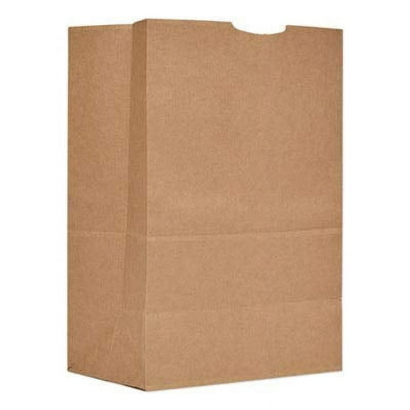 General 1/6 52# Paper Bag, 52lb Kraft, Brown, 12 x 7 x 17, 500/Bundle