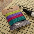 thumbnail image 6 of The Beadsmith S-Lon Bead Cord – .5 mm Twisted Nylon Cord for Stringing, TEX210, Brights Mix, 4 Colors, 10 Yards Each Color, 6 of 6