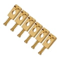 thumbnail image 4 of 6 Piezas Yuyangstore Sillines de Puente de Latón Macizo para Guitarra Eléctrica, 4 of 8