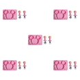 thumbnail image 3 of Transemion Easy To Clean Baby Silicone Tableware Set For Promoting Healthy Eating Habits Made With Silicone Pink 2 5Set, 3 of 6