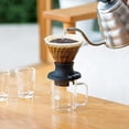 thumbnail image 2 of HARIO Immersion Dripper Switch 360 Easy Extraction by Pressing Finished Volume 360ml Black Made in Japan SSD-360-B, 2 of 4