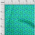thumbnail image 1 of oneOone Viscose Chiffon Sea Green Fabric Batik Diy Clothing Quilting Fabric Print Fabric By Yard 42 Inch Wide, 1 of 4