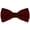 Maroon, variant on Men's Solid Color Adjustable Pre-Tied Bow Tie, Maroon