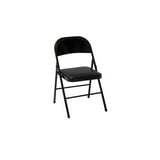 Mainstays Vinyl Folding Chair (4 Pack), Black - Walmart.com