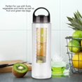 thumbnail image 3 of 700ml Fruit Infuser Water Bottle Plastic Sports Outdoor Juice Infusing Infusion Bottles Black, 3 of 9