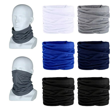 Adult 1pcs Sun UV Dust Protection Windproof Face Scarf Mask Neck Gaiter Bandana for Cycling Fishing Hiking Outdoor Sports