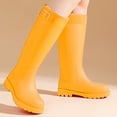 thumbnail image 5 of YUEHUA Womens Rain Boots Fashionable Short Boots for Women Rainy Days Trendy Design with Sole All Seasons Waterproof Lightweight Anti- Garden Boots, 5 of 6