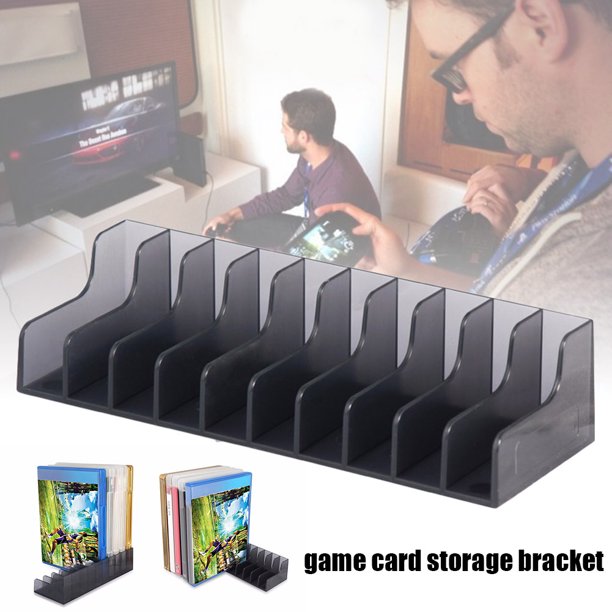 Lzndeal 2pcs Game Card Box Storage Stand 10 Slot Portable Storage Bracket For Ps4 Walmart Com Walmart Com