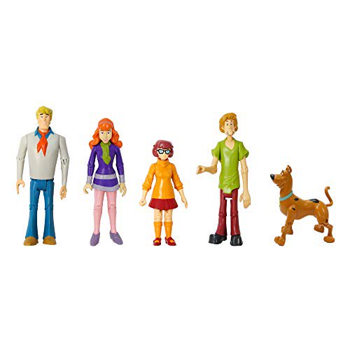 Scooby Doo Scoobydoo Mystery Mates Figura 5Pack Equipo de resolución de misterio, multicolor Scooby Doo SCD60397