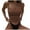 Coffee, variant on BLCHUNen Going out Tops for Women Casual Cropped Sleeveless Camisole Tops Slim Fitted Lightweight Summer Tops