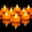 Orange, variant on Bxaolu Orange Tea Lights Candles Battery Operated, Flameless Flickering Fake Electric LED Colored Tealights Candles for Party, Wedding, Anniversary, Halloween, Christmas, 24-Pack