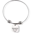 thumbnail image 1 of Emerald Park Jewelry Dreaming of The Sea Fancy Charm Bangle, 1 of 3