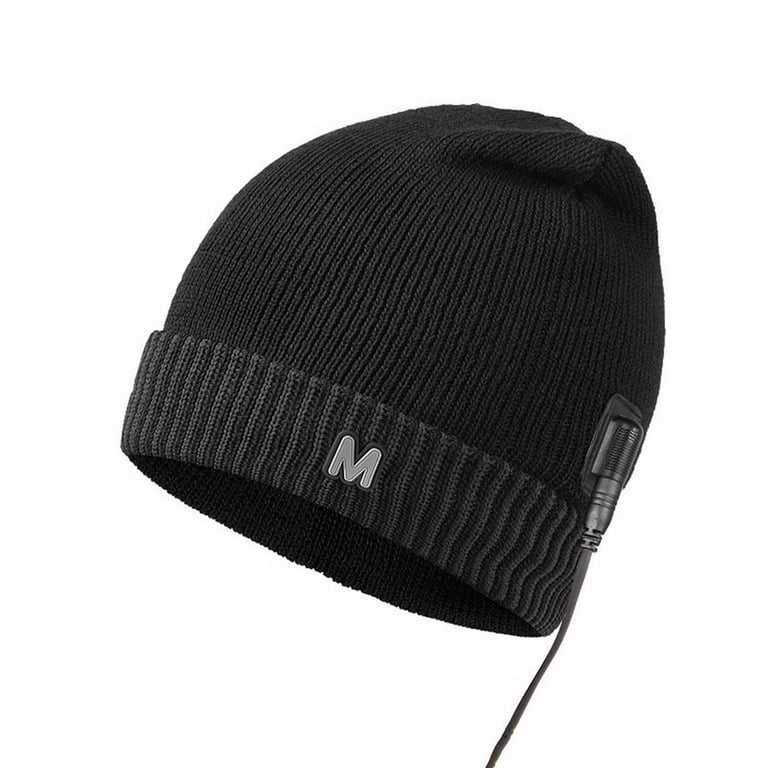 Heated Beanie Rechargeable Battery Powered Winter Knit Skull Cap Amazon.com : Autocastle 7.4V Heated Hat Men Women Battery  main image 4