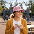 thumbnail image 6 of Disney Adult Baseball Cap, Minnie Mouse Adjustable Dad Hat, 6 of 7