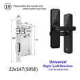 thumbnail image 2 of Tuya Door Locks Biometric Fingerprint Locker Hotel Smart Entry Home Handle App Unlock Digital Intelligent Lock ,More Secure, 2 of 7
