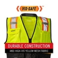 thumbnail image 3 of Coast SV500 High-Vis Rechargeable Lighted Safety Vest with COAST-Patented CIRCLIGHT 360 Safety Technology, XL, 3 of 5