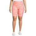 Terra & Sky Women’s Plus Size Bike Shorts, 2Pack, Sizes 1X4X