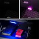 thumbnail image 5 of Luz de noche para coche, lámpara de lectura de techo interior, atmósfera magnética inalámbrica, rosa Feliz Sencillez, 5 of 5