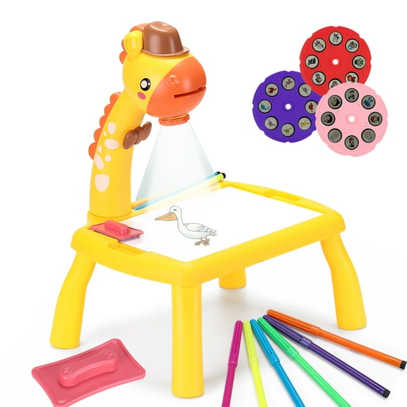 Yeacher Multi-function Drawing Table Learning Desk with Music Function Trace and Draw Projector Art Drawing