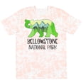 thumbnail image 3 of Inktastic Yellowstone National Park- Mountains and Bear Shape T-Shirt, 3 of 5