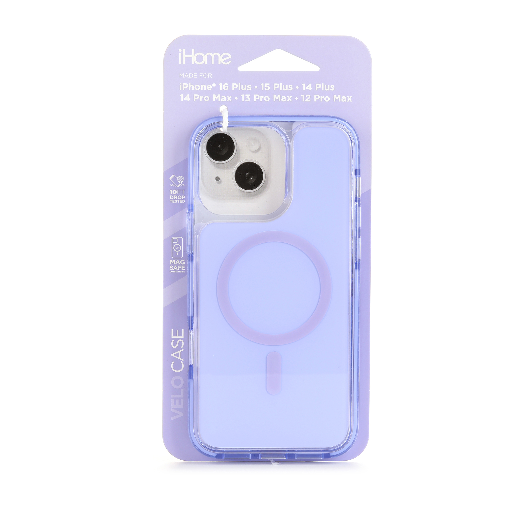 iHome Velo iPhone 16 Plus/15 Plus Case, Purple photo 8