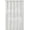 Stone Gray Dreaming, variant on Decorative Strawberry Print - Easy Care Fabric Shower Curtain with Reinforced Buttonholes, for Bathroom Showers, Stalls and Bathtubs, Machine Washable - 72" x 72" - Red/White