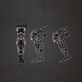 thumbnail image 3 of Rodilleras para moto Cola Protector de Negro Cojines de la rodilla de la motocicleta, 3 of 8