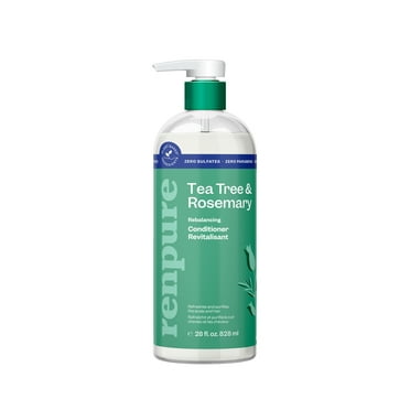 Renpure Tea Tree & Rosemary Rebalancing Conditioner, for All Hair Types, 28 oz