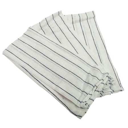 R & R TEXTILE Glass Towel,15x25 In,Striped,PK12, 31600