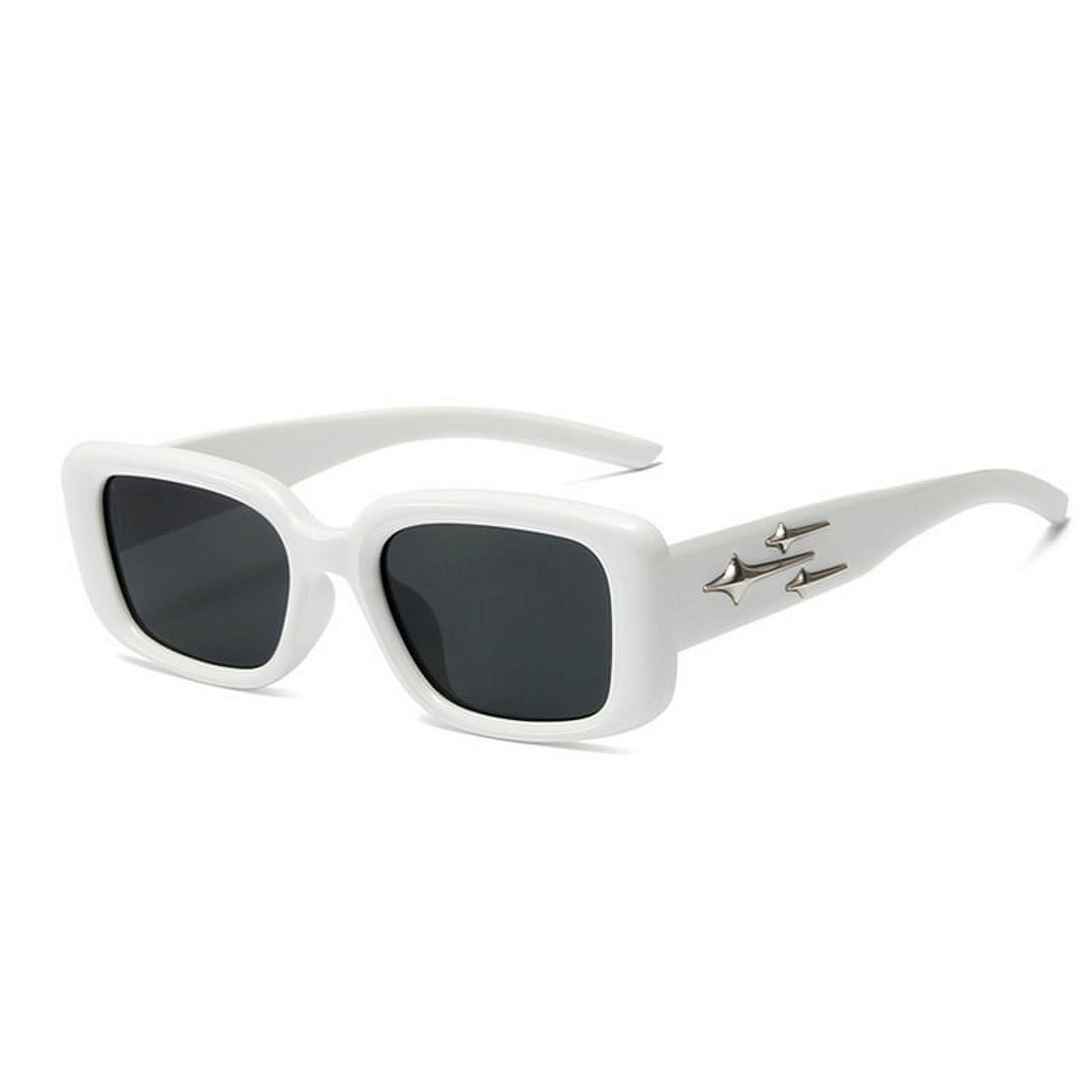 小物 SAMURAI SHO archive sunglasses y2k white New Retro Y2K Style Small Square Sunglasses Women Cat Eye