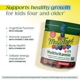 thumbnail image 4 of MegaFood Kids Multivitamin Gummies - Zinc, Choline & Vitamins C & D - Age 4+ - 30 Servings, 4 of 9