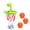 B, variant on Kids Basketball Bath Toy with 3 Balls Suction Cup Cartoon Dinosaur Hand-eye Coordination Wall Mount Basketball Hoop Game Kids Boys Birthday Gift