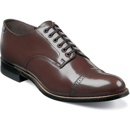 

Stacy Adams Madison Shoes Mens Brown Smooth Cap Toe 00012-02