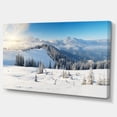 thumbnail image 2 of Sunny Morning in Mountains - Landscape Canvas Art Print, 2 of 4