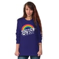 thumbnail image 4 of Cute But Crazy Sarcastic Funny Gym Women's Long Sleeve T Shirt Brisco Brands L, 4 of 6