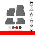 thumbnail image 2 of Ikon Motorsports Compatible with 11-15 Ford Focus OE Factory Style Gray Nylon Carpet Car Floor Mats Front Rear 4pcs 2011 2012 2013 2014 2015, 2 of 5