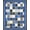 Blue Grey, Pattern 3, variant on ODIKA 8'x10' Washable Area Rug Non-Shedding, Easy Care, Geometric Abstract Line With Interlocking Grid And Minimalist Border for King Size Bedroom Under Bed, Master Suite