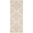 thumbnail image 5 of SAFAVIEH Cambridge Justine Geometric Quatrefoil Wool Area Rug, Light Pink/Ivory, 9' x 12', 5 of 10