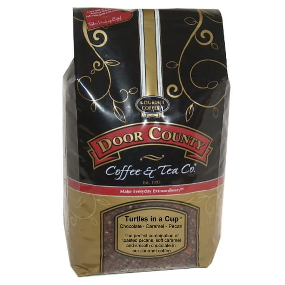 Door County Coffee Turtles In a Cup 5lb Whole Bean Specialty Coffee